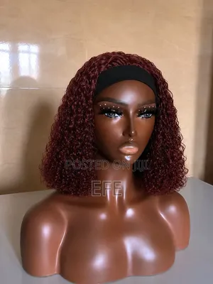 Band Jerry Curls Wig