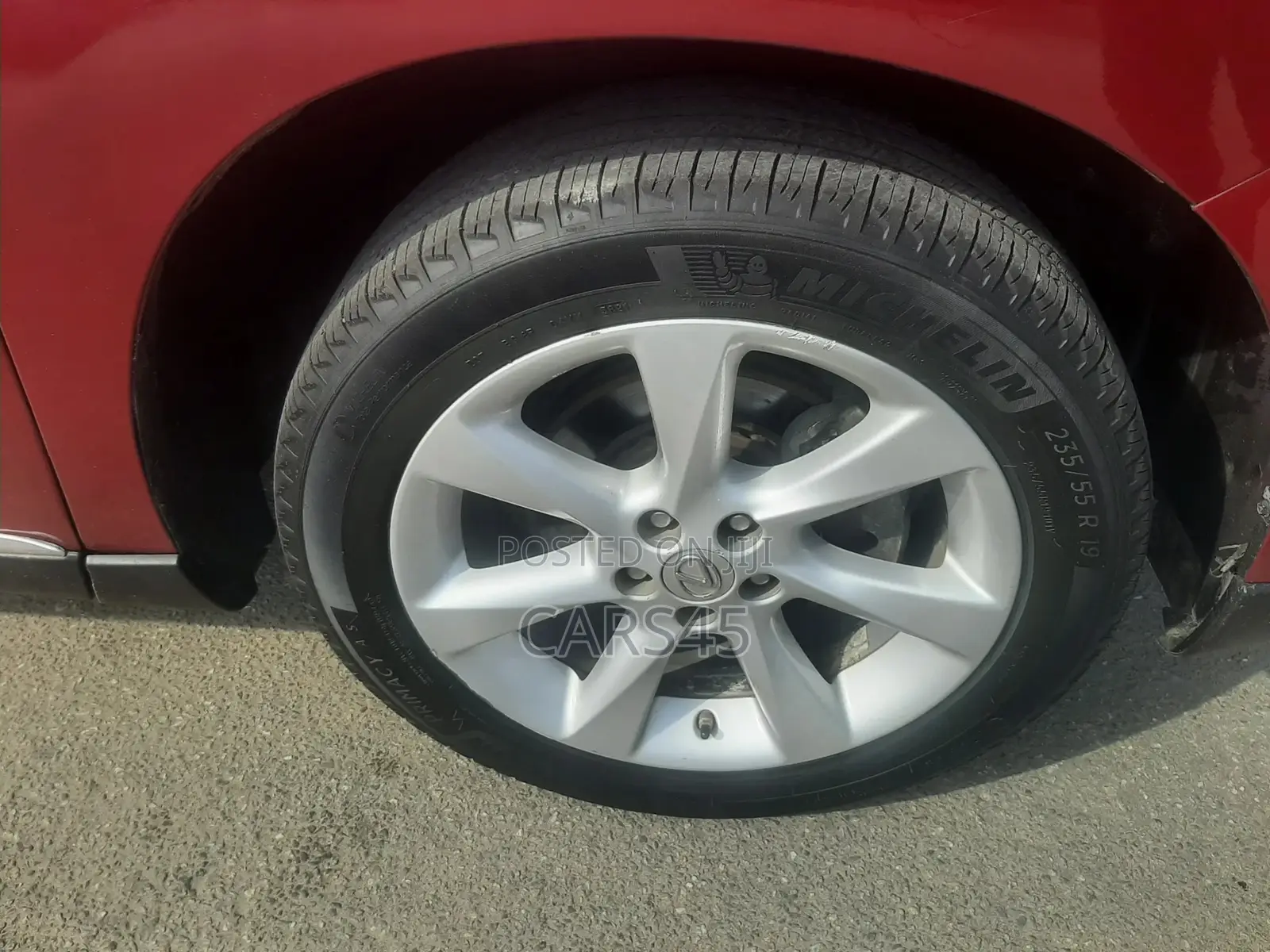 Lexus RX 2012 Red