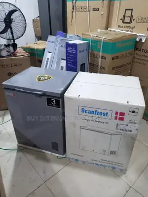 SCANFROST Freezer for Household Frozen Goods Management