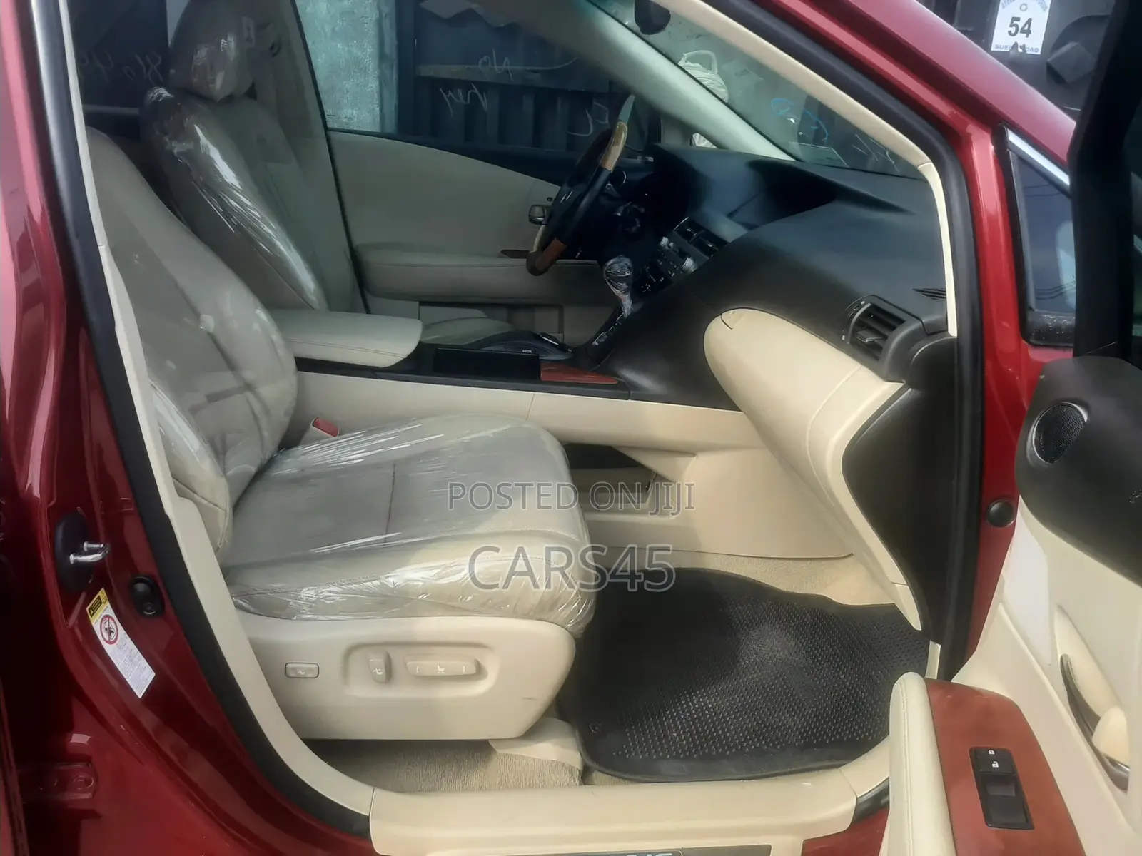 Lexus RX 2012 Red