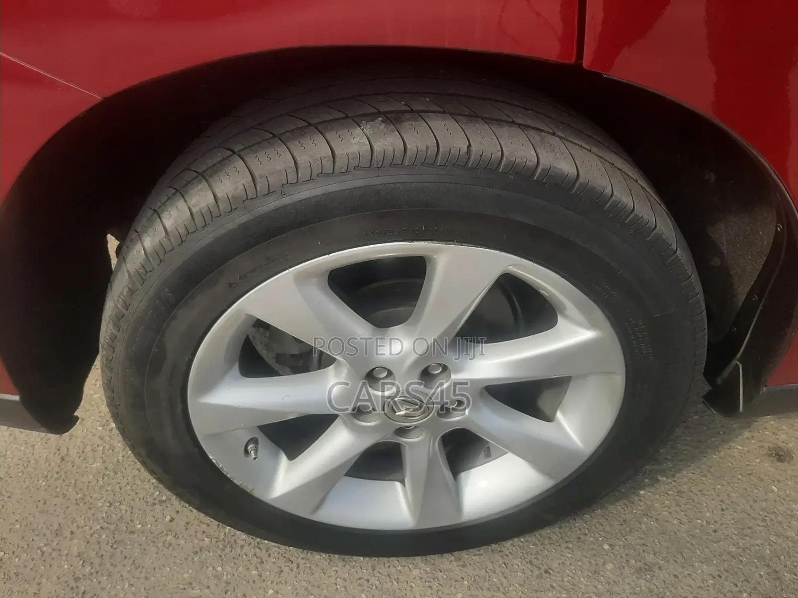 Lexus RX 2012 Red
