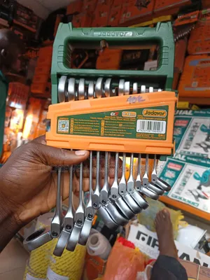 12pcs Flexible Ratchet Spanner