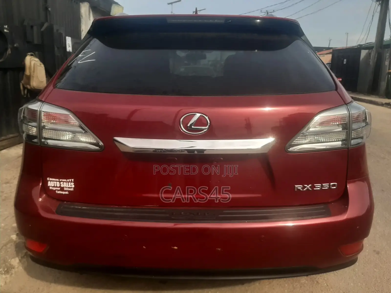 Lexus RX 2012 Red