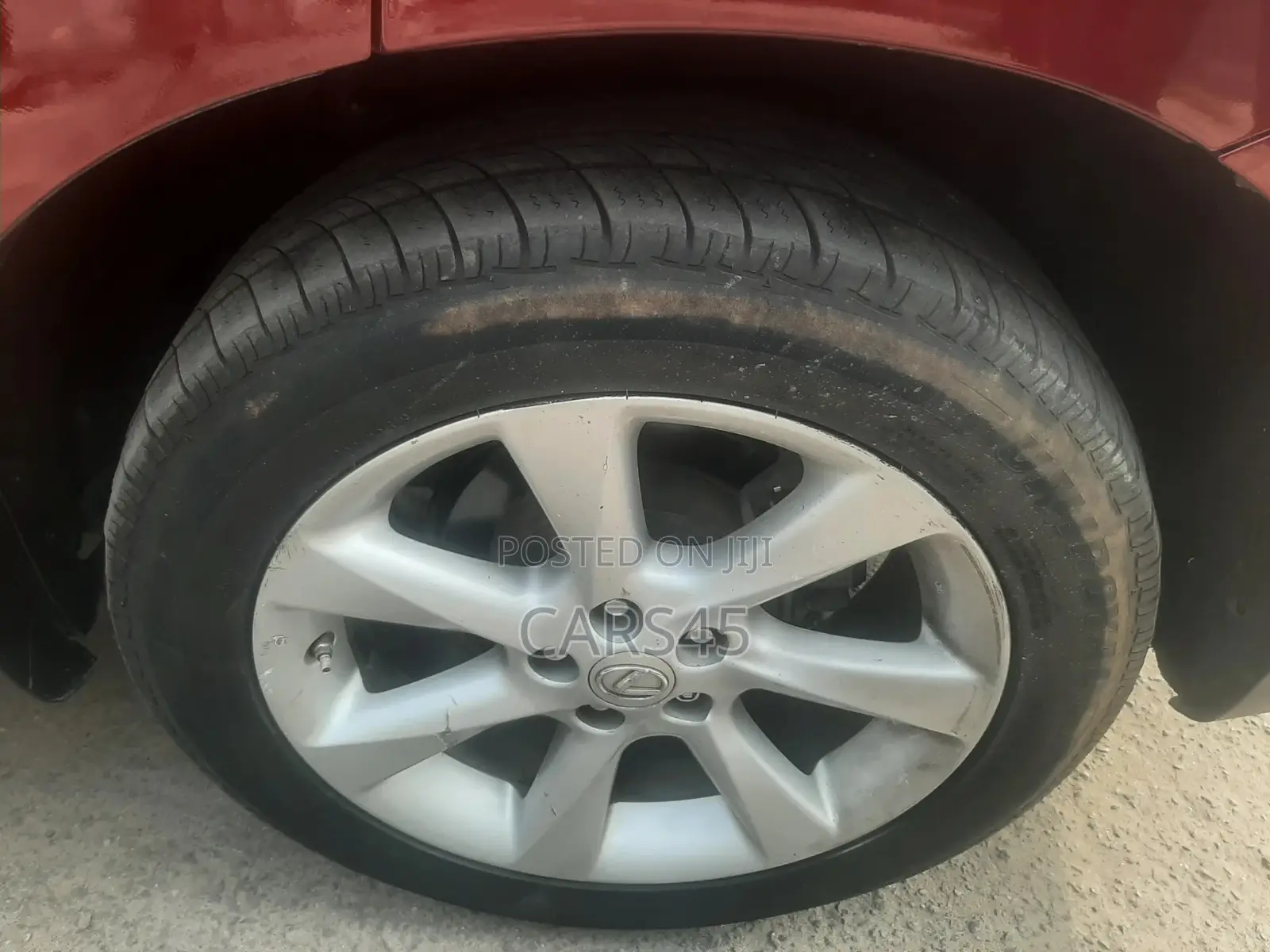 Lexus RX 2012 Red
