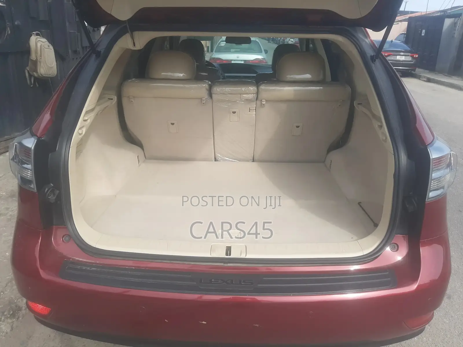 Lexus RX 2012 Red