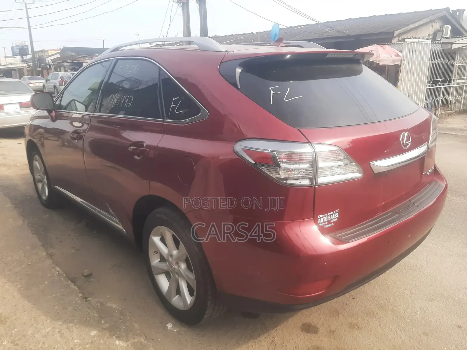 Lexus RX 2012 Red