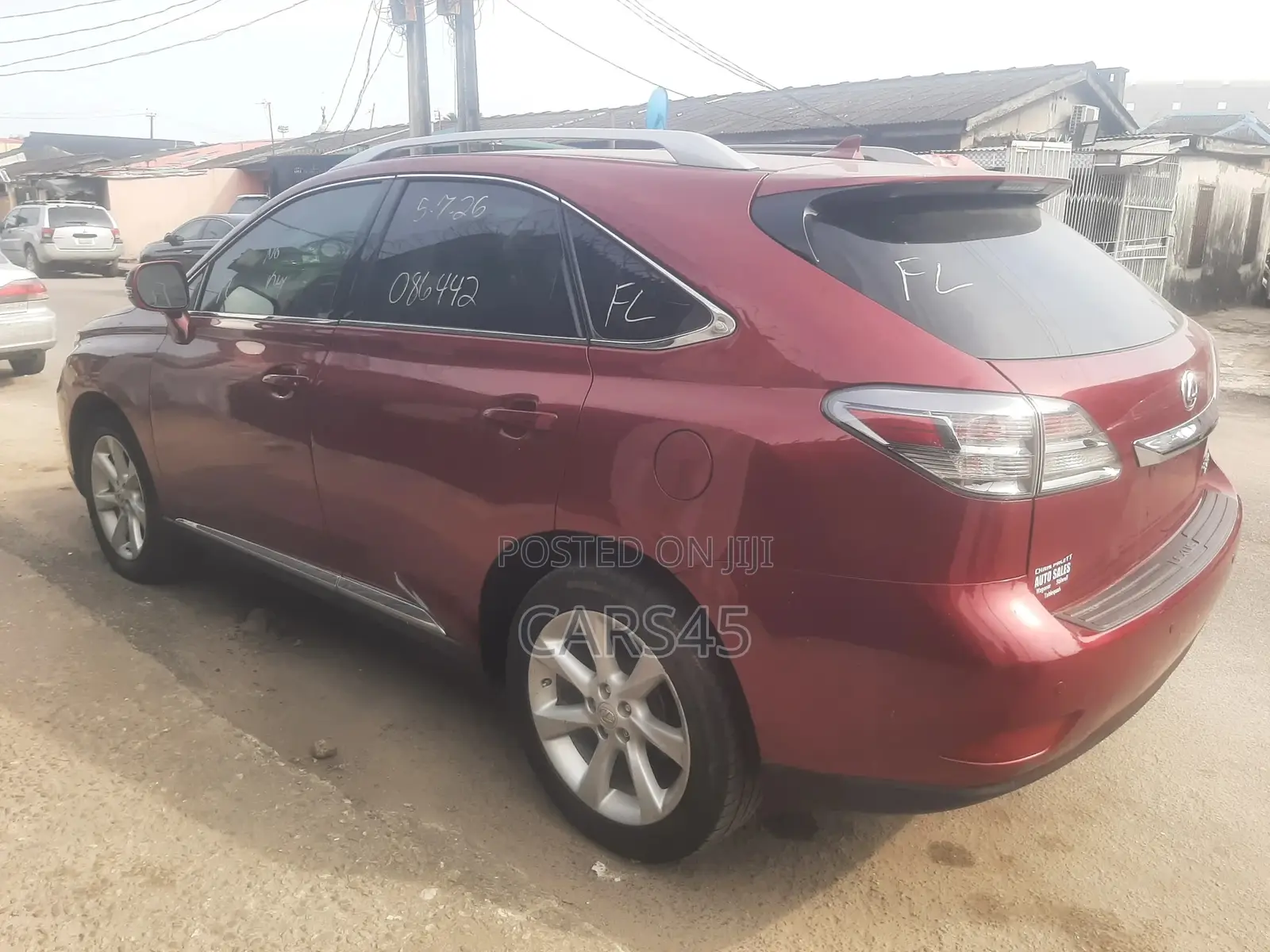 Lexus RX 2012 Red