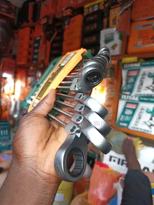 12pcs Flexible Ratchet Spanner