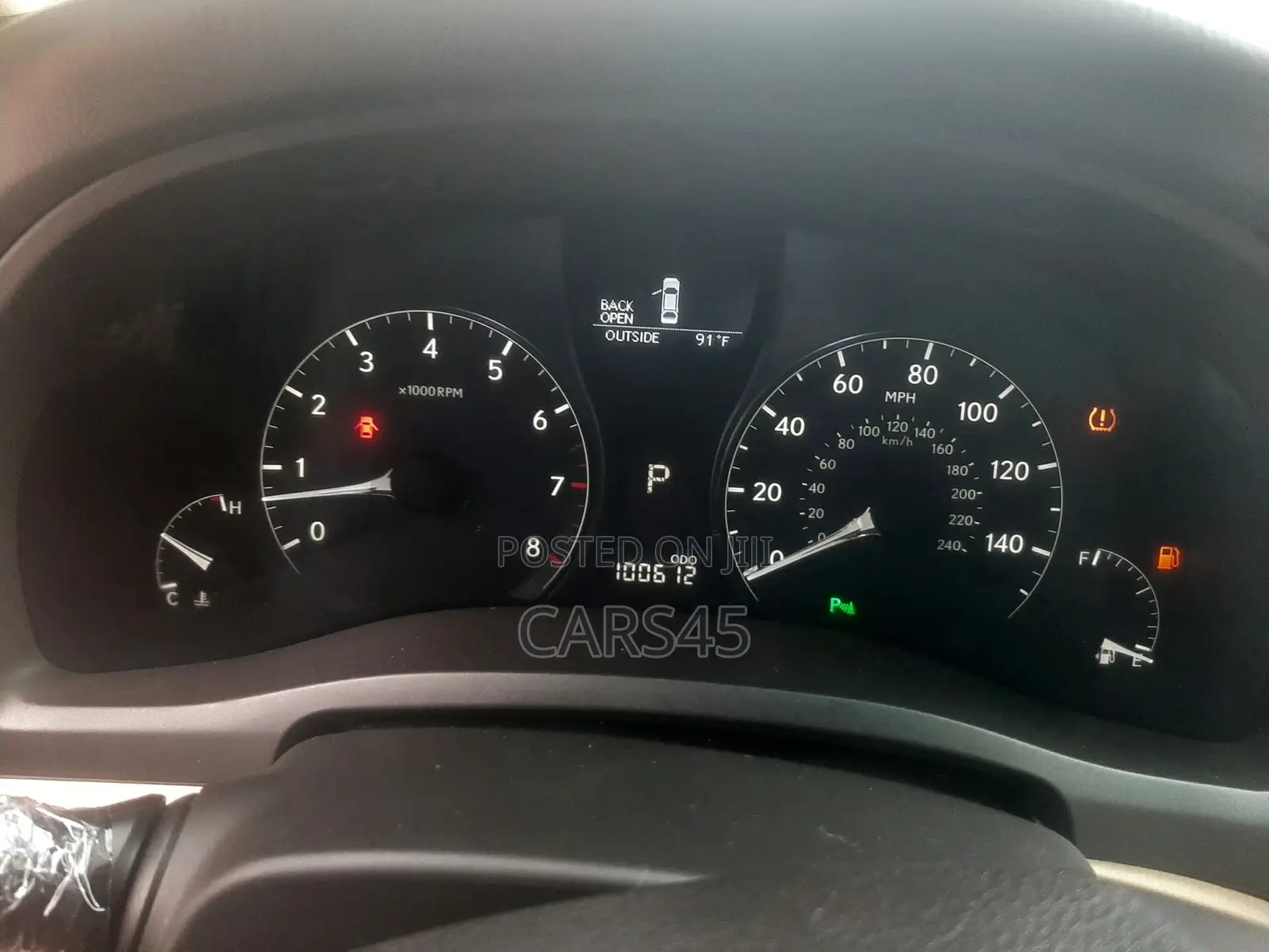 Lexus RX 2012 Red