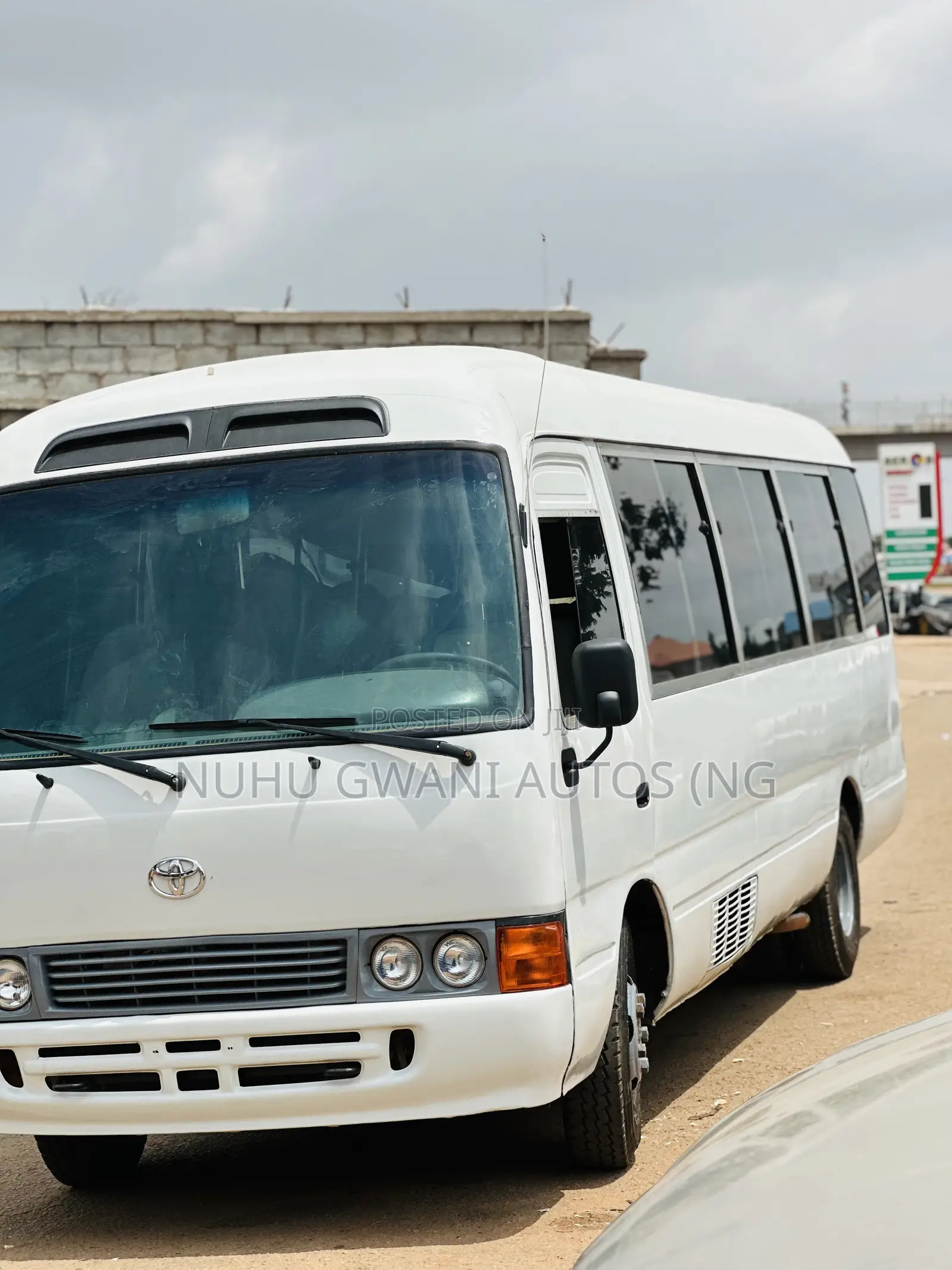 Toyota Coaster 2012 White