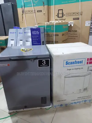 SCANFROST Chest Freezer for Household Frozen Food Supplies