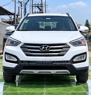 Hyundai Santa Fe Limited 4dr SUV (3.3L 6cyl 6A) 2015 White