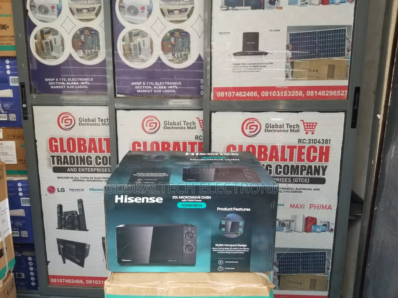 Hisense Microwave 20l 700w (H20mobs14)