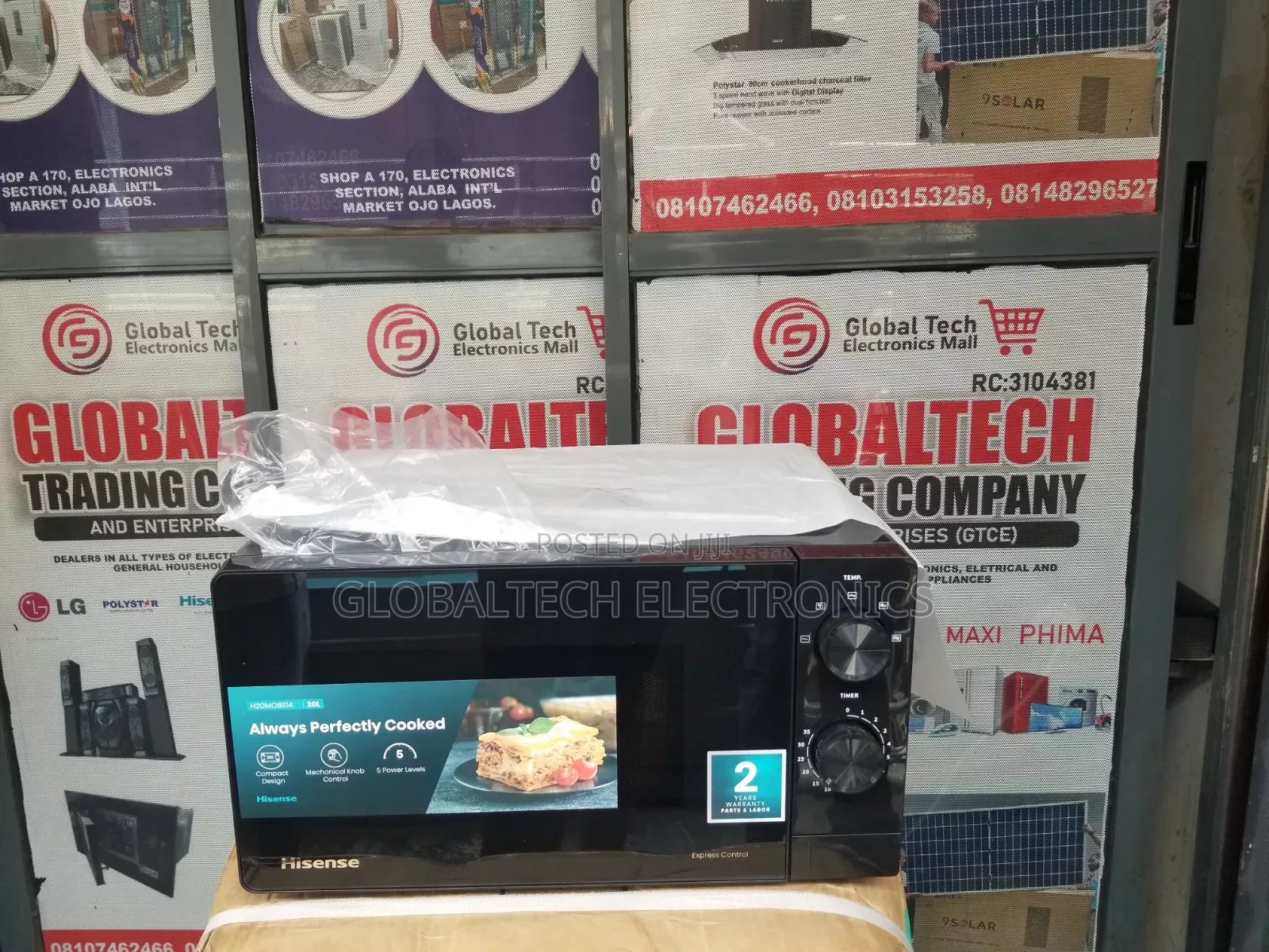 Hisense Microwave 20l 700w (H20mobs14)