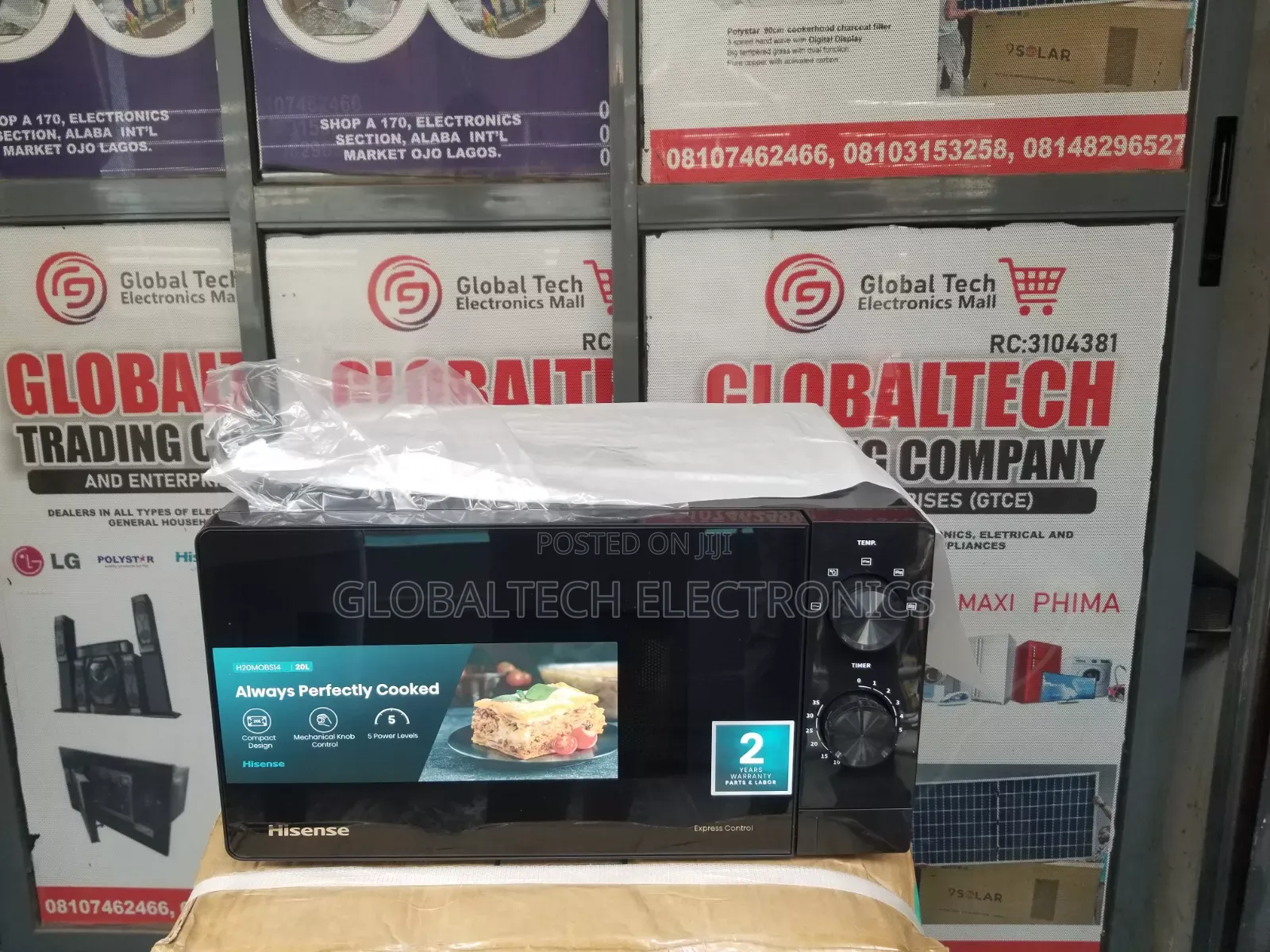 Hisense Microwave 20l 700w (H20mobs14)