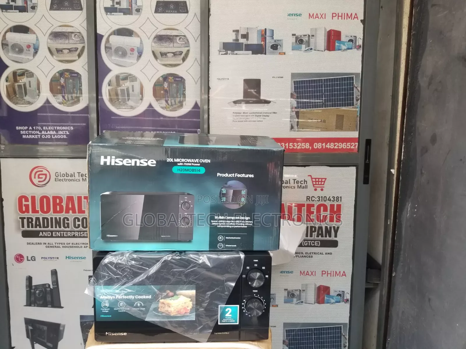 Hisense Microwave 20l 700w (H20mobs14)