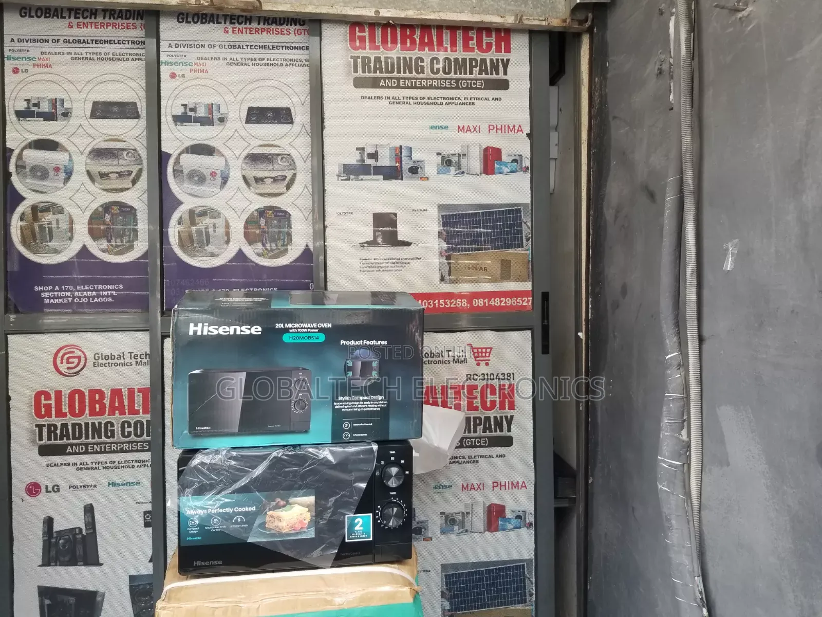 Hisense Microwave 20l 700w (H20mobs14)