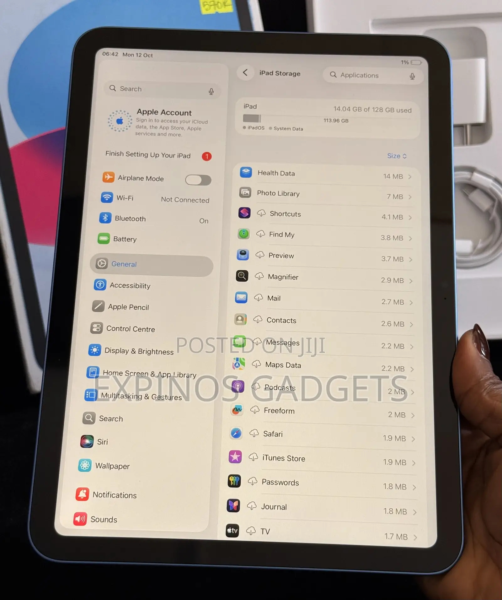 Apple iPad (2025) 128 GB Blue