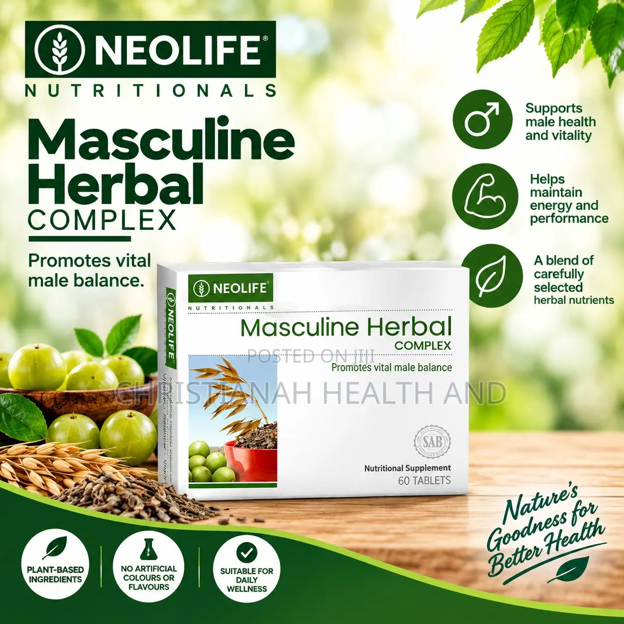 Masculine Herbal Complex