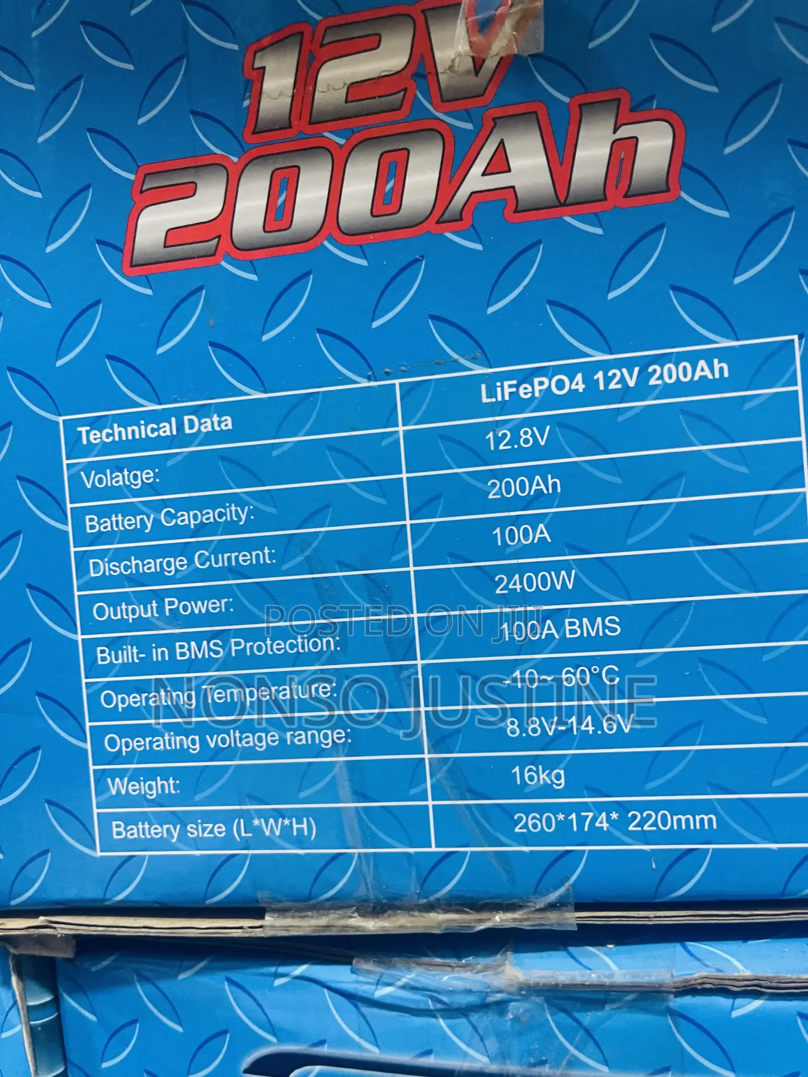 200ah 12v LGP Solar Lithium Batteries Is Available