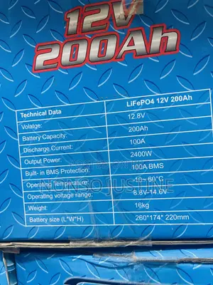 200ah 12v LGP Solar Lithium Batteries Is Available