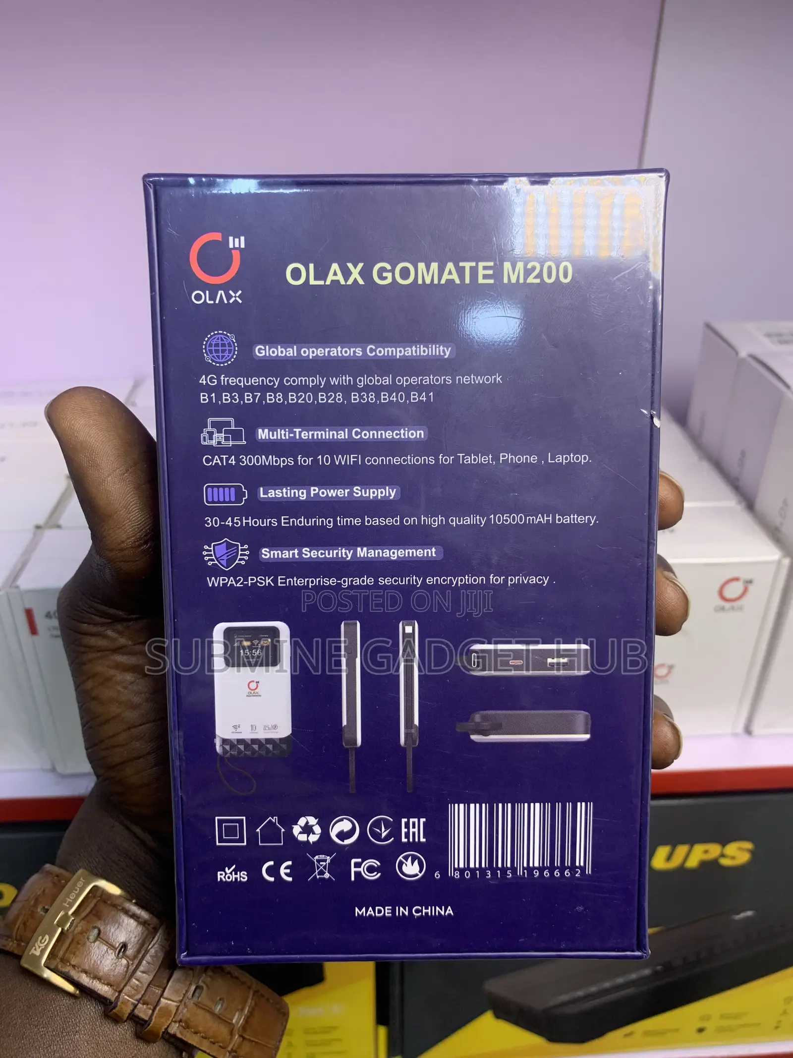 Olax GoMate M200 Mifi + Powerbank