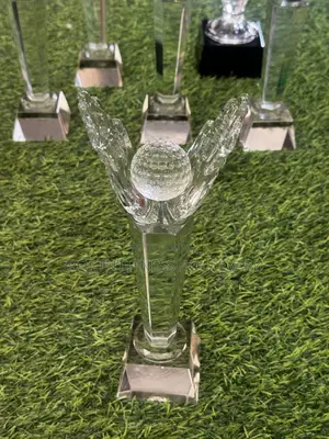 Golf Crystal Trophy Award