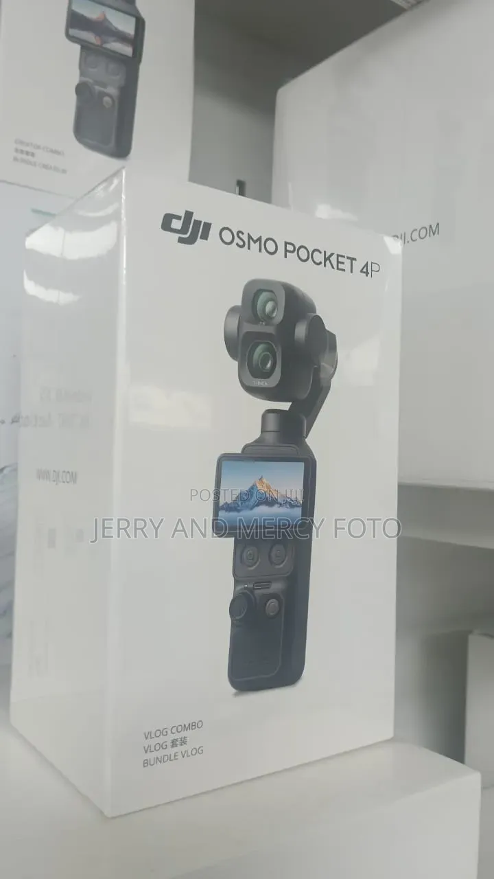 DJI Osmo Pocket 4p Vlog Combo