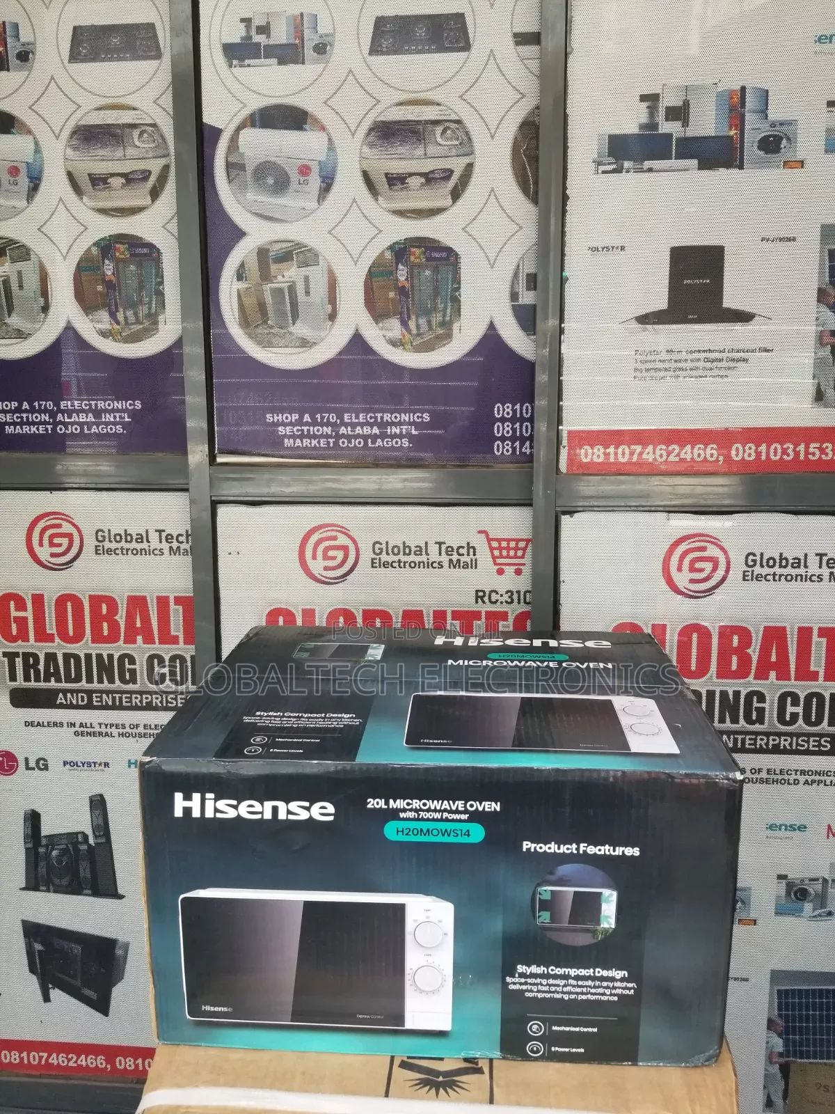 Hisense Microwave 20l 700w (H20mows10)