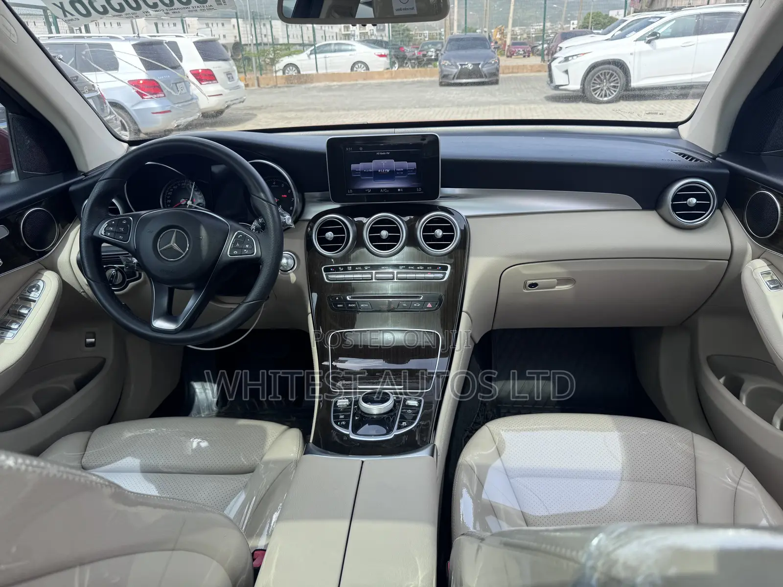 Mercedes-Benz GLC-Class 2018 Red
