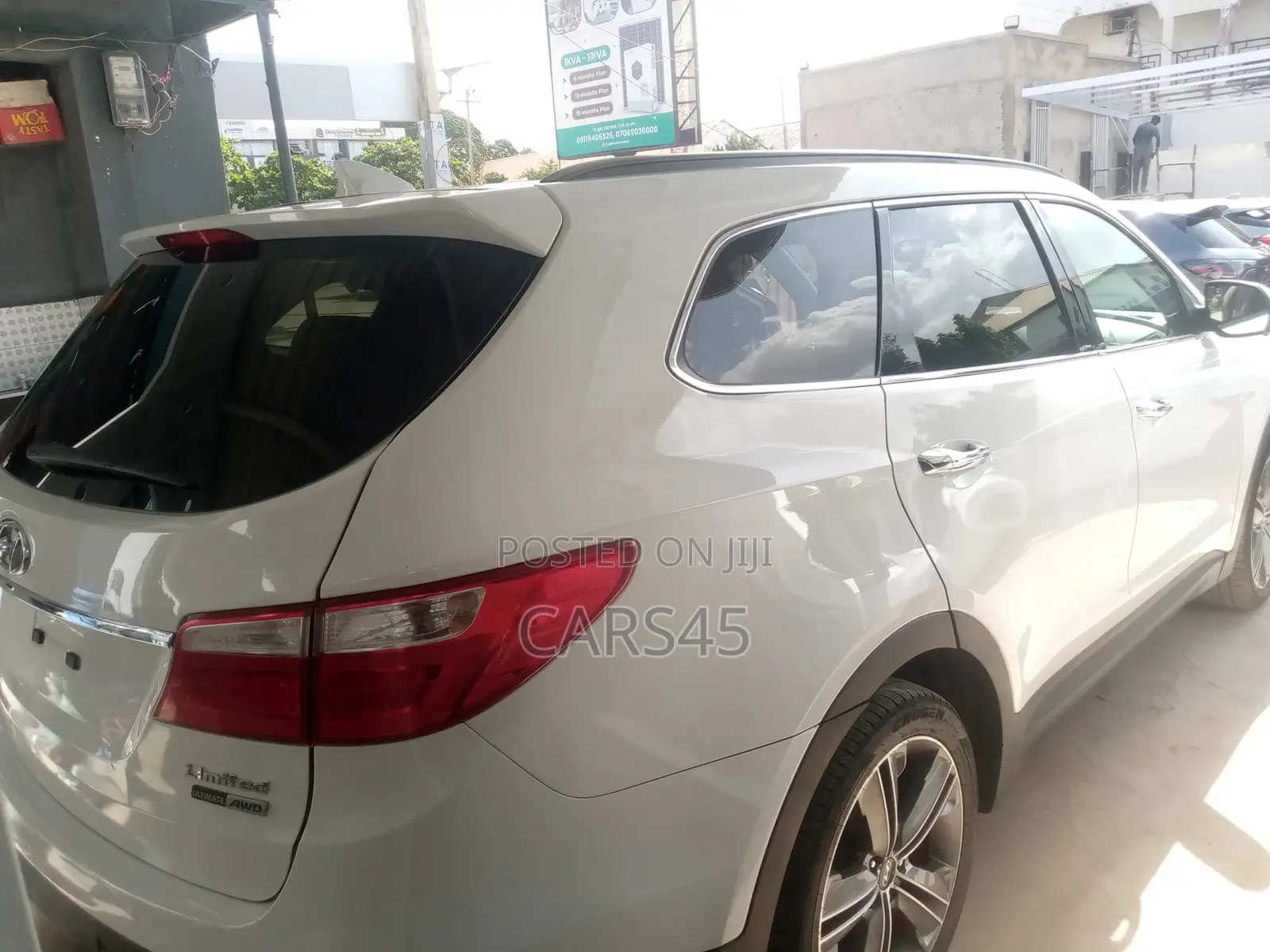 Hyundai Santa Fe 2015 White