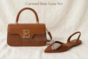 Luxury Caramel Bow Luxe Set