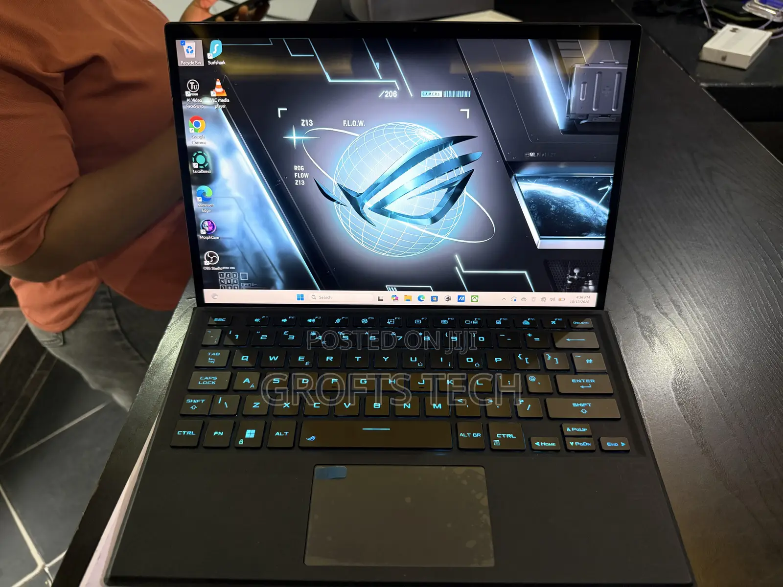 Laptop Asus ROG Flow Z13 GZ301 16GB Intel Core i9 SSD 1T