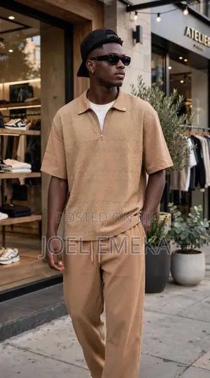 Men's Stylish 2-Piece Outfit – Premium Fashion Wear