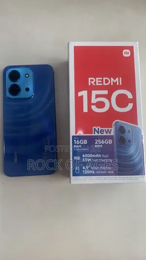New Xiaomi Redmi 15C 4G 256 GB Blue