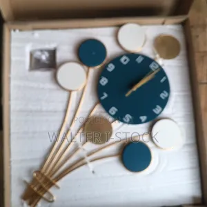 Digital & Analog Decorative Wall Clock – Deer Design