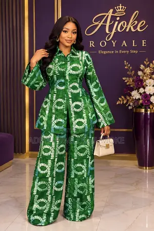 Ankara Adire Prints Two Piece