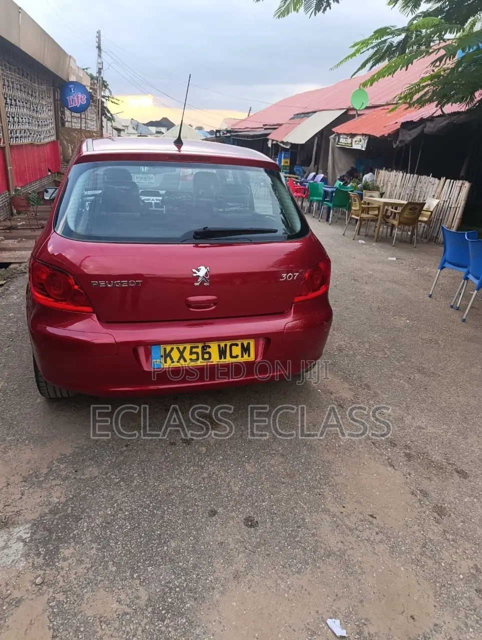 Peugeot 307 2007 Red