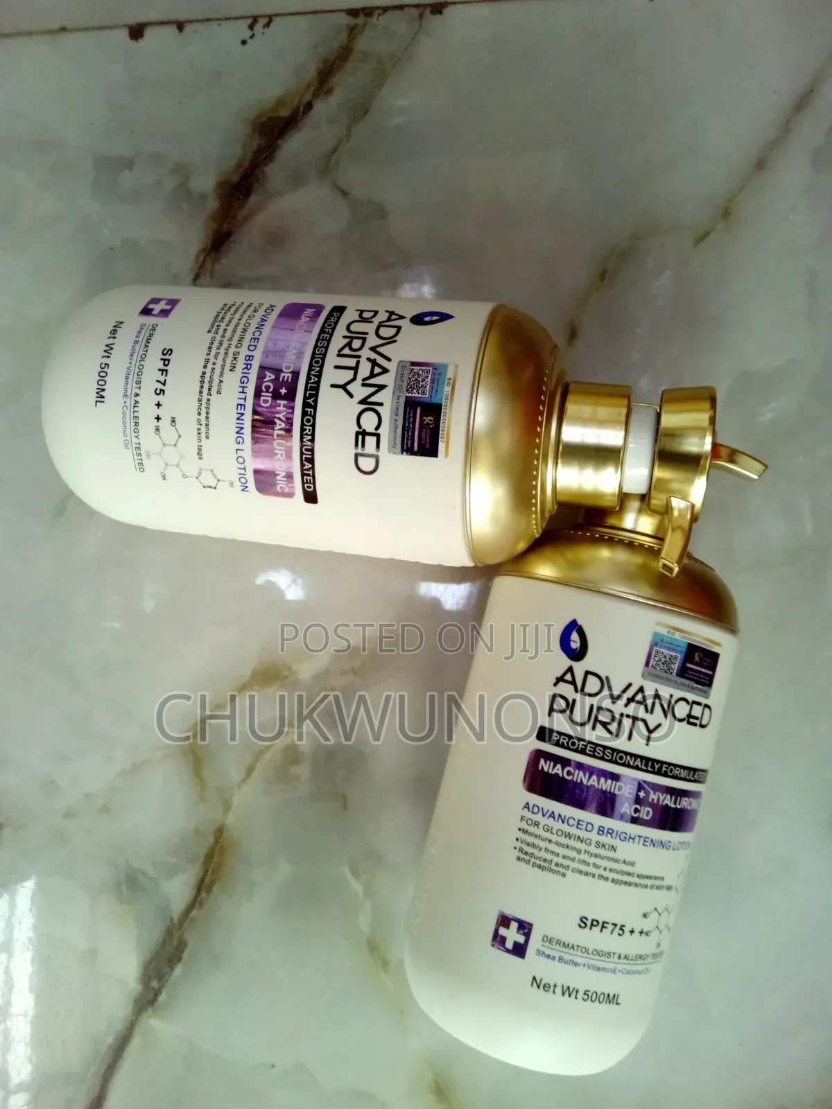 Advanced Purity Brightening Lotion 500ml - SPF75