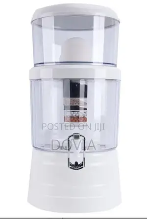 Multi-Stage Countertop Gravity Water Purifier & Dispenser Pot