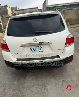 Toyota Highlander 2013 White