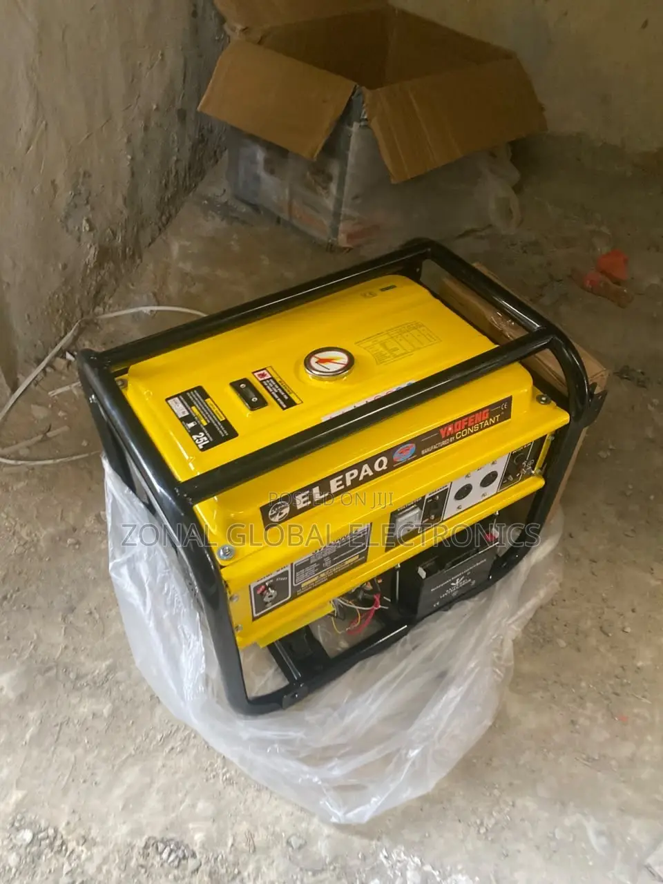 Elepaq Constant Generator 7.5kva Key Start