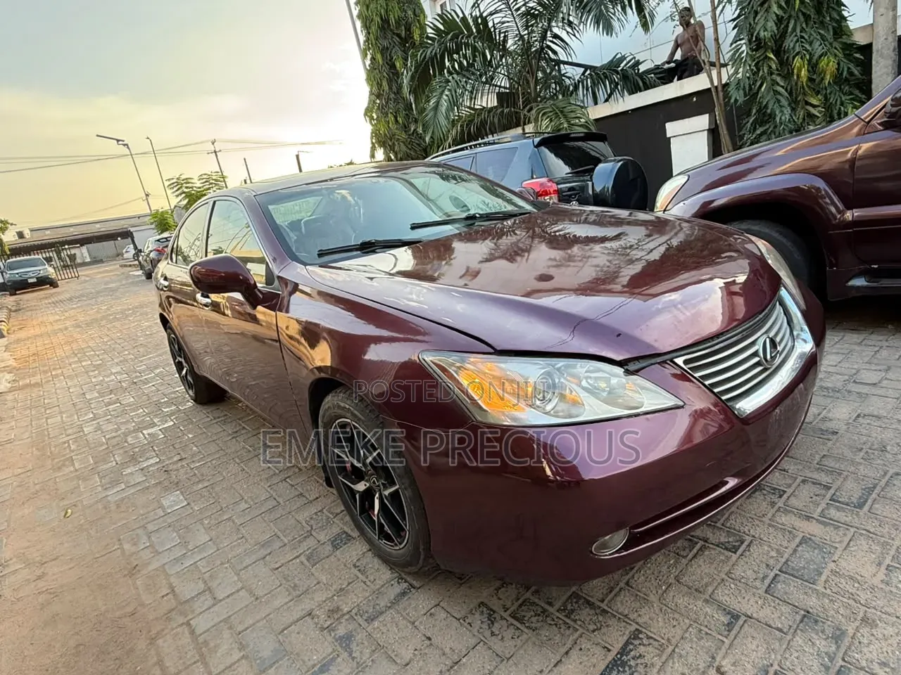 Lexus ES 350 2008 Red