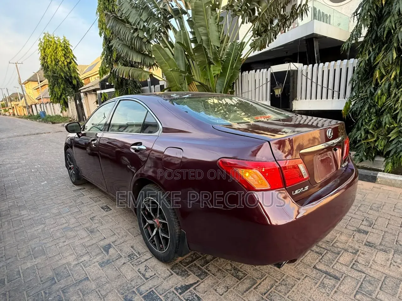 Lexus ES 350 2008 Red