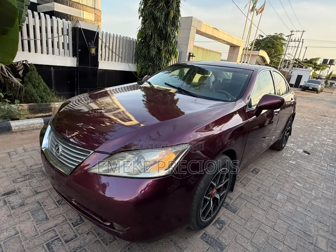 Lexus ES 350 2008 Red