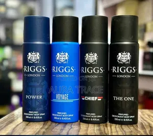 Riggs London Perfumed Deodorant Body Spray 250ml - All Variants