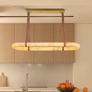 2026 New Marble Pendant Light - Oval Chandelier Light