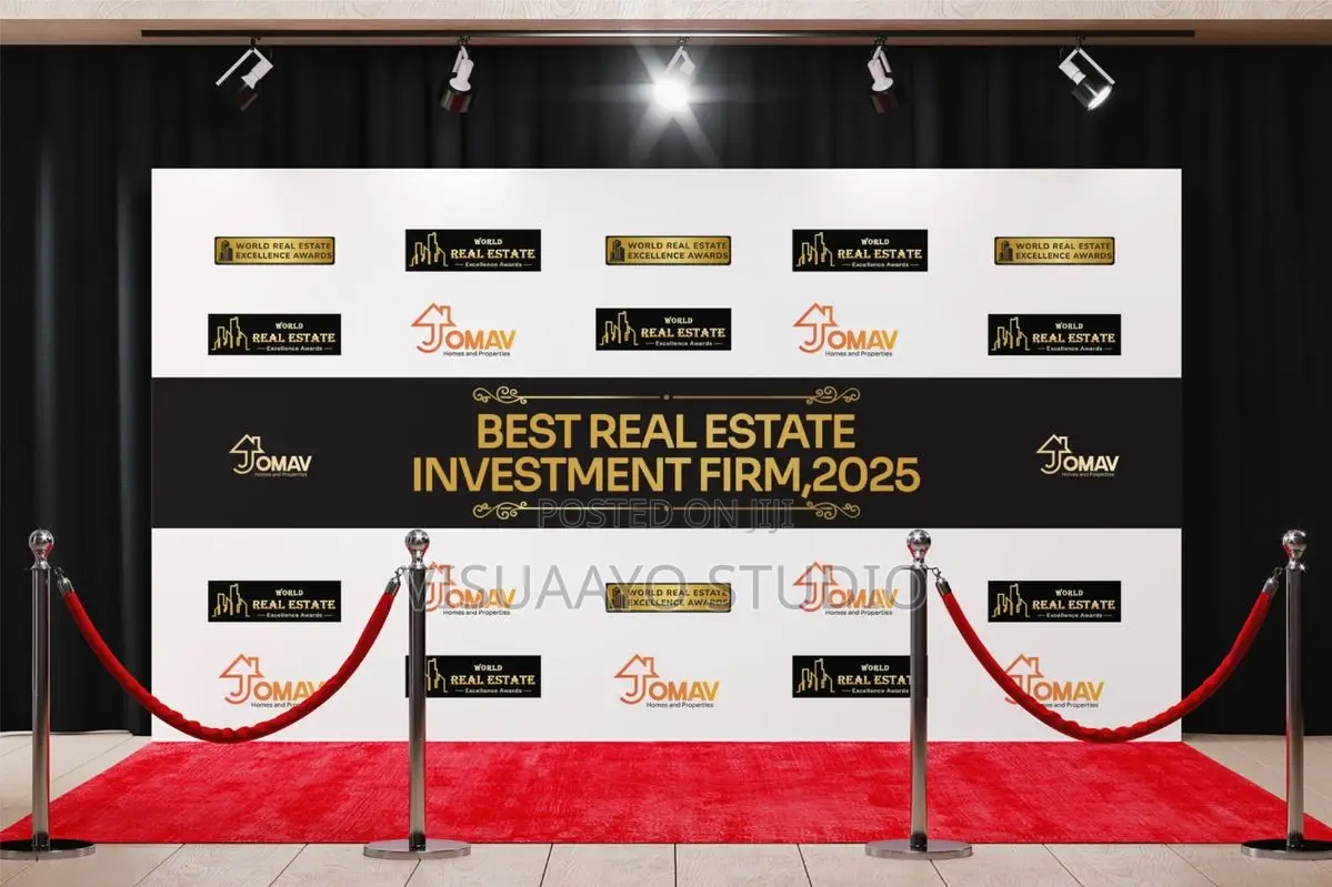 Banner Backdrop Printing in Nigeria | Custom Event & Branded Backdrops