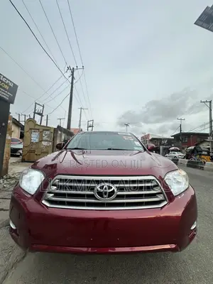 Toyota Highlander Sport 2009 Red