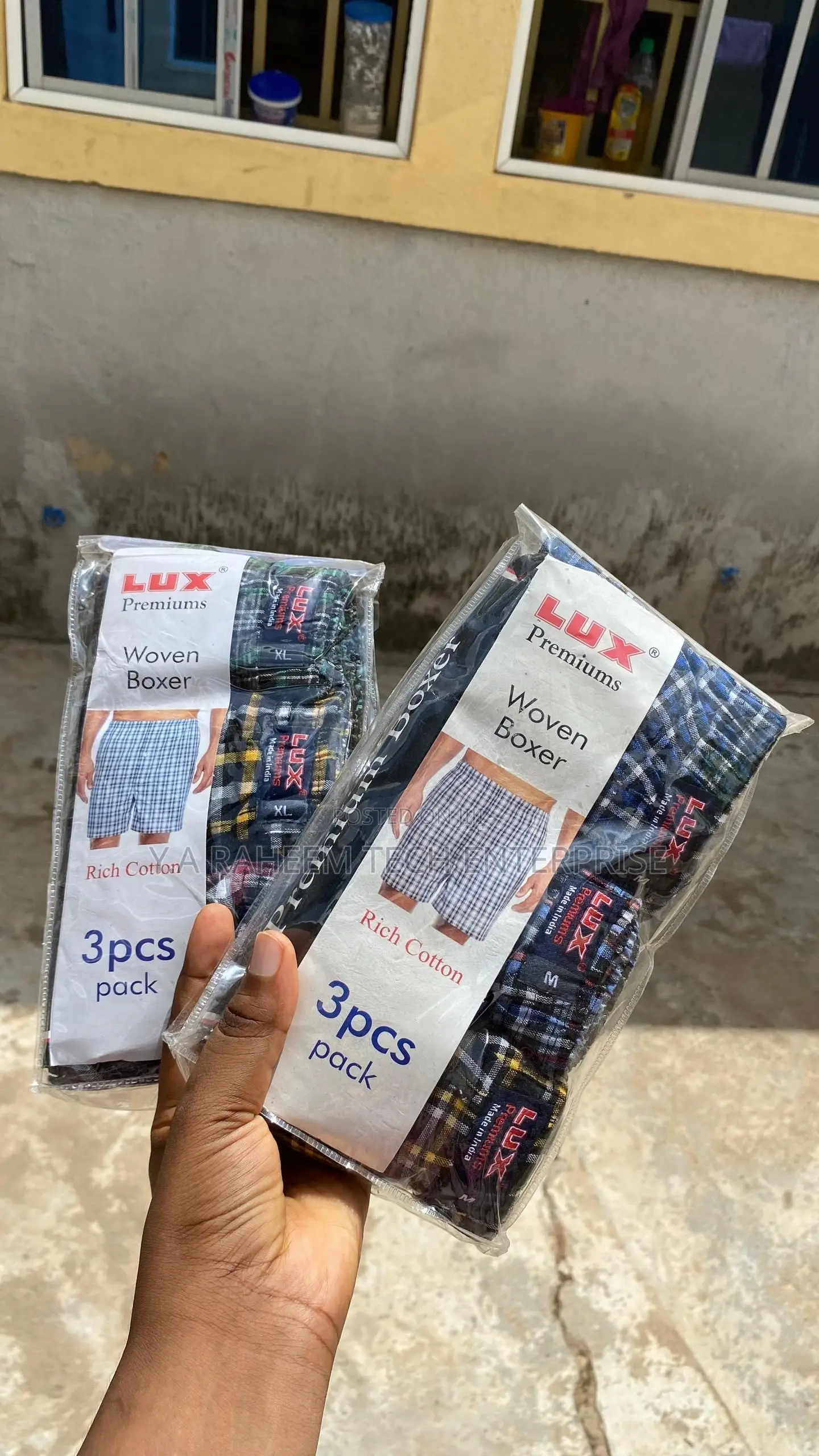 Men’s Woven Boxers – Pack of 3 | Comfortable Underwear